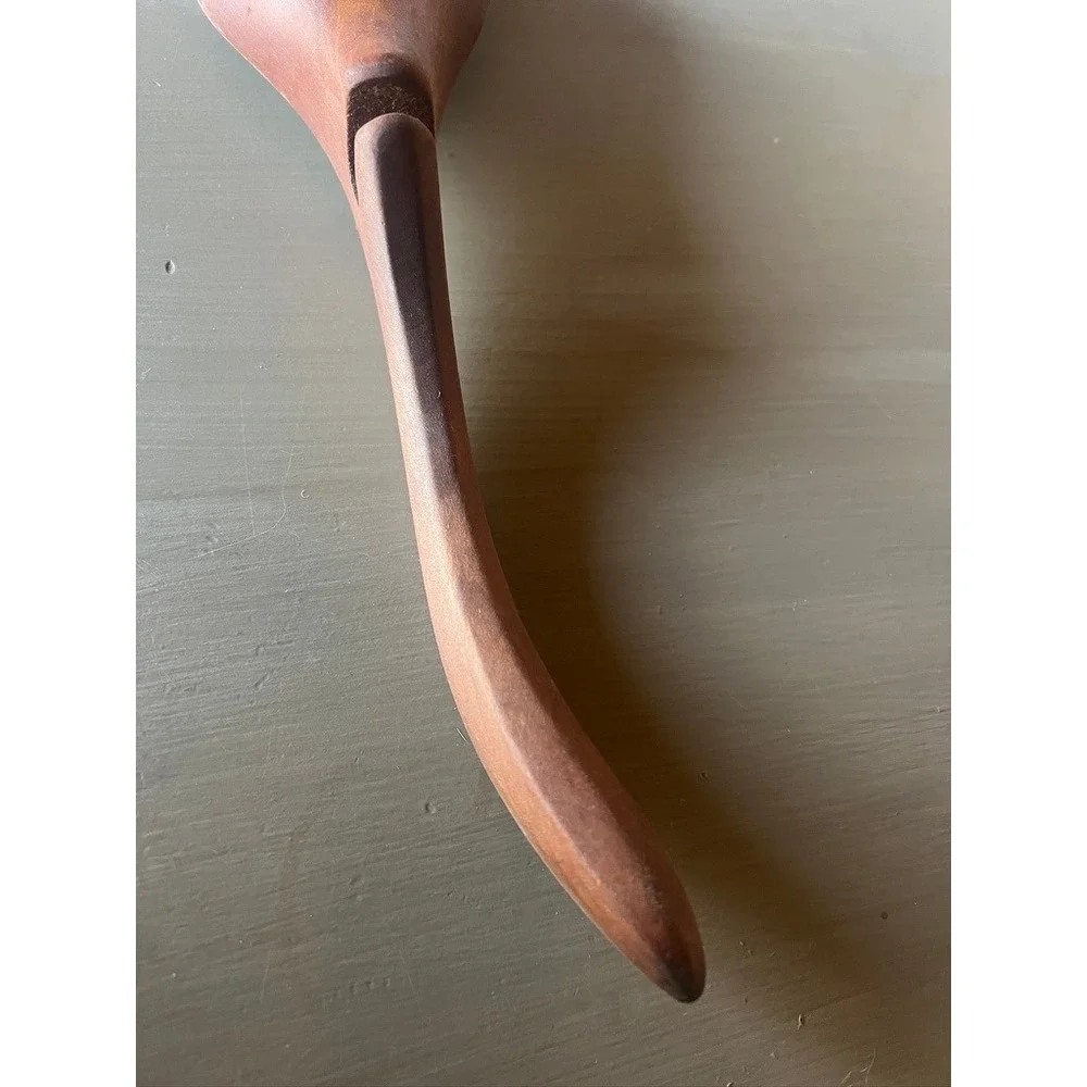 Handmade Ladle Wooden Pot Sitter Spoon 11.5